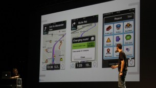 مدير ’وايز’ درور كوهن اثناء عرض عن التطبيق في 2012 (CC-BY frontiersofinteraction, Flickr)