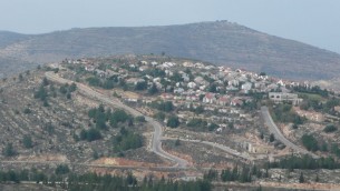 مستوطنة ايلي في الضفة الغربية، شمال رام الله (Akivapath/Wikipedia/CC BY 3.0)