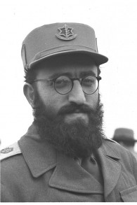 الحاخام شلومو غورين بشبابه (Pinn Hans/Wikipedia)