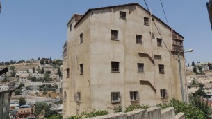 مبنى في حي سلوان في القدس الشرقية استولى عليه يهود يدعون انه كان يتبع لمهاجرين يهود يمنيين (Peace Now)