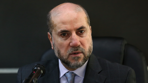 الشيخ محمود هباش، القاضي الرئيسي في المحاكم الشرعية الفلسطينية ومستشار الشؤون الإسلامية لرئيس السلطة الفلسطينية محمود عباس (Courtesy)