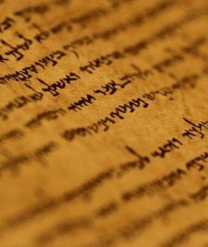 قطع من مخطوطات البحر الميت، والتي تشمل أقدم المخطوطات الكتابية الباقية على قيد الحياة والتي يرجع تاريخها إلى ما بين 150 قبل الميلاد و 70 بعد الميلاد، وتعرض في متحف إسرائيل في القدس. (photo credit: Miriam Alster/Flash90)