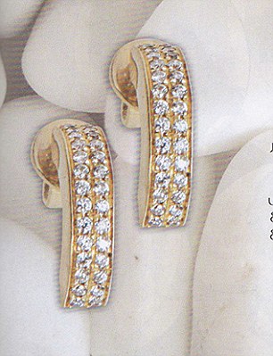 صنعت رغد صدام حسين هذة الاقراط لابنتها من خاتم  الماس الذي قدمه لها زوجها الراحلScreenshot Daily Mail