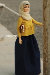 ازياء ’حجاربي’ من تصميم حنيفة ادم (Instagram)