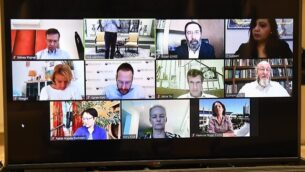 President-Rivlin-on-videoconference-with-Jewish-leaders-from-around-the-world-5-April-2020-640x400