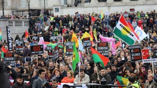 تجمع "جنگ علیه کُردها را متوقف کنید"
