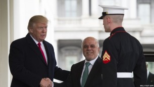 دیدار نخست‌وزیر عراق و ۴۵مین رئیس‌جمهوری آمریکا 