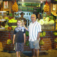 Gary Levine and son Greg in Tel Aviv in July 2009. Photo entered by Debbie Levine. Gary Levine and son Greg in Tel Aviv in July 2009. Photo entered by Debbie Levine.