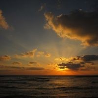 Sunset in Tel Aviv in July 2009. Photo entered by Robyn Gelgor of Dover Heights, NSW. Sunset in Tel Aviv in July 2009. Photo entered by Robyn Gelgor of Dover Heights, NSW.