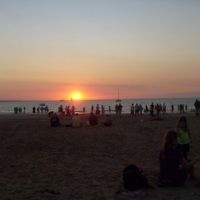 Sunset in Darwin in July 2009. Photo entered by Jane Repper of Willetton, WA. Sunset in Darwin in July 2009. Photo entered by Jane Repper of Willetton, WA.