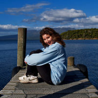 Laura Werman sits on the wharf at Lake Tarawera, New Zealand, in May 2009. Photo entered by Sue Werman of Killara, NSW. Laura Werman sits on the wharf at Lake Tarawera, New Zealand, in May 2009. Photo entered by Sue Werman of Killara, NSW.
