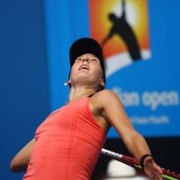 Israeli tennis player Shahar Peer during her first-round victory at the Australian Open on January 20. Photo: Peter Haskin Israeli tennis player Shahar Peer during her first-round victory at the Australian Open on January 20. Photo: Peter Haskin