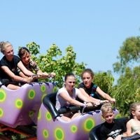 Fun time at Maccabi Junior Carnival in Perth, which was held from December 29 to January 6. Photo: Kym Sher