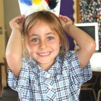 The King David School. Prep student Aviva Broons.