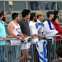 Harmony Cup football tounament at Whitten Oval. Israel v Lebanon. Photo: Peter Haskin Harmony Cup football tounament at Whitten Oval. Israel v Lebanon. Photo: Peter Haskin