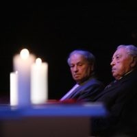 Yom Hashoa Commoration 2010. Robert Blackwood Hall. Photo: Peter Haskin