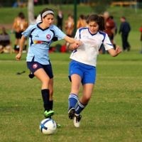 Maccabi U16 Girls soccer. photo: peter haskin Maccabi U16 Girls soccer. photo: peter haskin