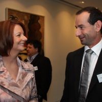 21-5-10. AIJAC lunch at Arnold Block Leibler with Deputy Prime Minister Julia Gillard. Photo: Peter Haskin 21-5-10. AIJAC lunch at Arnold Block Leibler with Deputy Prime Minister Julia Gillard. Photo: Peter Haskin