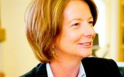 New Prime Minister Julia Gillard