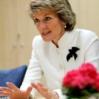 20/7/10. Deputy Oppostion leader, Julie Bishop. Interview by Naomi Levin at offices of memeber for Higgins, Kelly O'Dwyer.
