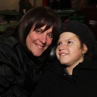 27-9-10. Chabad Youth annual Succot at Luna Park. Ricki (left) and Penina Weiszberger. Photo: Peter Haskin