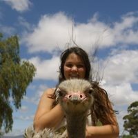 Shirley Casper of Cremorne, NSW entered this photo of Annie Casper riding an ostrich in Oudtshoorn, South Africa in December 2010. Shirley Casper of Cremorne, NSW entered this photo of Annie Casper riding an ostrich in Oudtshoorn, South Africa in December 2010.