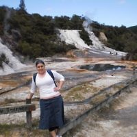 Julia Lindner of St Kilda East, Victoria, pictured in New Zealand. Julia Lindner of St Kilda East, Victoria, pictured in New Zealand.