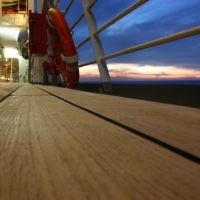 Maddie Brygel of North Caulfield, Victoria took this sunset photo on a South-Pacific cruise in December 2010.