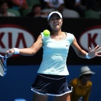 Australian Open 2011. Li Na. Photo: Peter Haskin