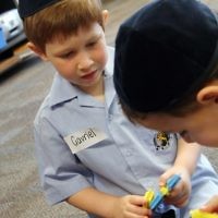First day of school 2011. Gandel Besen House. Gavriel Sher. Photo: Peter Haskin