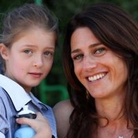 First day of school 2011. Gandel Besen House. Georgia Szer (left) and her mum Monique. Photo: Peter Haskin