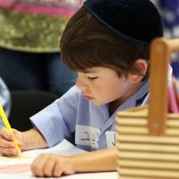First day of school 2011. Gandel Besen House. Jack Lindell. Photo: Peter Haskin