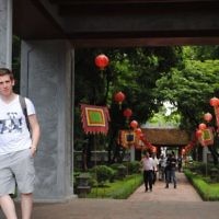 Benjamin Barzel of Carnegie, Victoria, in Ha Noi, Vietnam in August 2010. Benjamin Barzel of Carnegie, Victoria, in Ha Noi, Vietnam in August 2010.