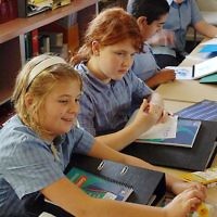 First day of school 2011. Sholom Aleichem College
