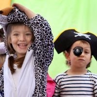 Purim 2011. The King David School. Emman Rose, Joe Zayontz.