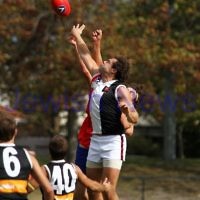 AJAX football. Round 1, 2011 vs Fitzroy. 9-4-11. Photo: Peter Haskin