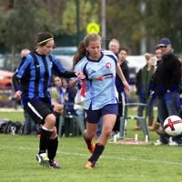 15-5-11. Soccer. Maccabi Women v Box Hill. Photo: Peter Haskin