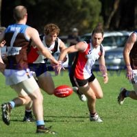 AJAX v Ormond. 30-4-11. Photo: Peter Haskin