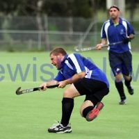 Maccabi Hockey Club v Latrobe. 1-5-11. Photo: Peter Haskin