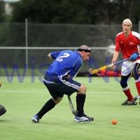 Maccabi Hockey Club v Latrobe. 1-5-11. Photo: Peter Haskin