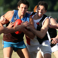 23-7-11. AJAX v Ormond. Photo: Peter Haskin