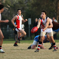 23-7-11. AJAX v Ormond. Photo: Peter Haskin