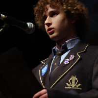 Yom Hazikaron 2011. Robert Blackwood Hall, Monash University. Alon Loeffler. Photo: Peter Haskin
