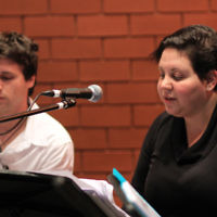 Yom Hazikaron 2011. Robert Blackwood Hall, Monash University. Photo: Peter Haskin