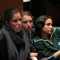Yom Hazikaron 2011. Robert Blackwood Hall, Monash University. Photo: Peter Haskin