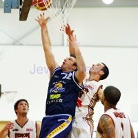 3-7-11. Maccabi Warriors Basketball v Warrandyte. Photo: Peter Haskin 3-7-11. Maccabi Warriors Basketball v Warrandyte. Photo: Peter Haskin