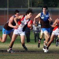 23-7-11. AJAX v Ormond. Photo: Peter Haskin
