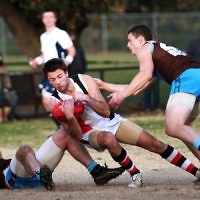 23-7-11. AJAX v Ormond. Photo: Peter Haskin