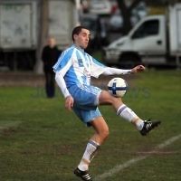24-7-11. North Caulfield Maccabi v Nunawading City. Photo: Peter Haskin