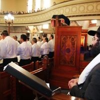 14-8-11. Induction of Rabbi Yaakov Glasman as Chief Minister of St Kilda Hebew Congregation. Photo: Peter Haskin 14-8-11. Induction of Rabbi Yaakov Glasman as Chief Minister of St Kilda Hebew Congregation. Photo: Peter Haskin